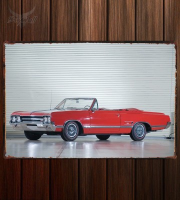 Металлическая табличка Oldsmobile Cutlass 442 Convertible (3867) 498